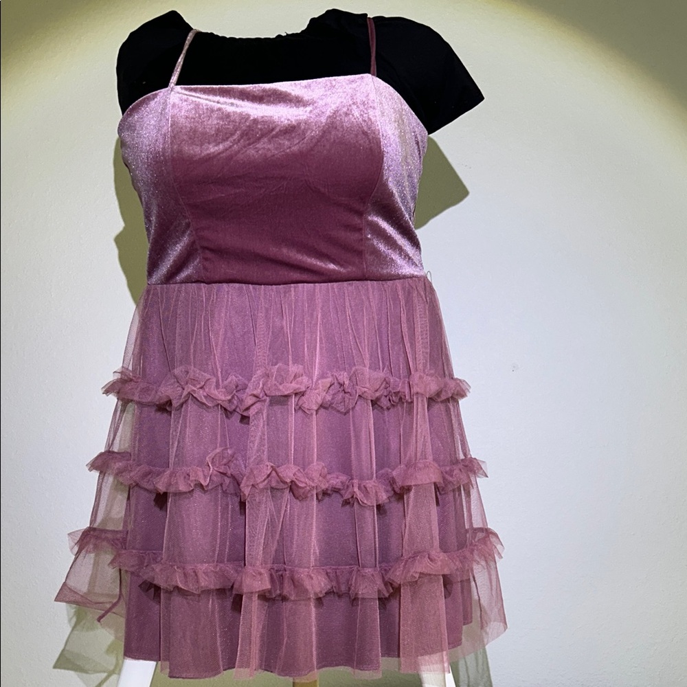Trixxi Pink Mini Dress